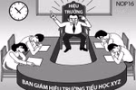 Ban giám hiệu có hồ sơ cá nhân hay không, ai dám kiểm tra?