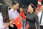 Chủ tịch Quốc hội dự Lễ khai giảng tại Trường trung học phổ thông Tháp Mười