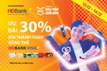 Ưu đãi hoàn tiền lên đến 30% trên Lazada khi sử dụng thẻ HDBank