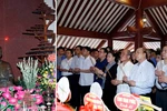 Thủ tướng và Chủ tịch Quốc hội dâng hương tưởng niệm Chủ tịch Hồ Chí Minh