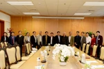 Hiệp hội đến thăm và làm việc tại Trường đại học Kinh tế Quốc dân
