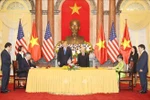 Ký kết 4 văn kiện hợp tác giữa Việt Nam - Hoa Kỳ