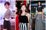 Sọc kẻ 'mê hoặc' sao Việt trong tháng 4