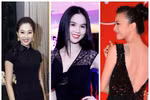 Ngắm mỹ nhân Việt hút hồn bằng trang phục đen tuyền