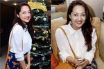 Những chiếc áo sơ mi cổ Đức thanh lịch của kiều nữ Việt