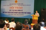 Kiến nghị đánh giá chuẩn nghề nghiệp giáo viên theo chu kỳ 5 năm một lần
