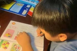 Hình biếm họa về dạy thêm học thêm của Satế)