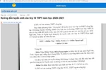 Cách tính điểm chuẩn vào 10 ở Hà Nội (Ảnh tác giả)