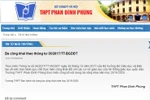 Tại sao các trường phổ thông không dám công khai các khoản thu trên website? 