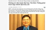 Nếu Tổng liên đoàn không đòi Đại học Tôn Đức Thắng nộp 30%, cần sớm sửa quy định