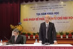 Tọa đàm khoa học: Giải pháp để phát triển tự chủ đại học