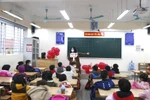 Các trường ngoại thành Hà Nội đón học sinh từ lớp 1 đến lớp 6 trở lại trường