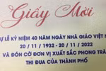 Ngày Nhà giáo Việt Nam – Quy định của Chính phủ có còn hiệu lực?