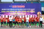 UBND huyện Thanh Trì vô địch Giao lưu bóng đá Xây dựng mở rộng lần VI năm 2022