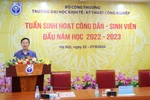 Trường ĐH Kinh tế - Kỹ thuật Công nghiệp tổ chức Tuần sinh hoạt công dân đầu năm