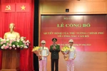 Thủ tướng bổ nhiệm 2 Thiếu tướng làm Thứ trưởng Bộ Công An
