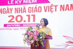 THCS Thành Công long trọng tổ chức Lễ kỷ niệm 40 năm Ngày Nhà giáo Việt Nam