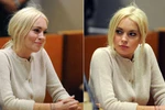 Lindsay Lohan lộ cằm chảy xệ