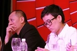 Cận cảnh vẻ căng thẳng của TGĐ Cát Tiên Sa ở họp báo The Voice