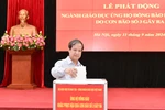 Lễ phát động ngành Giáo dục ủng hộ đồng bào bị thiệt hại do bão số 3