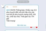 Giáo viên TH Ngô Thì Nhậm phân công phụ huynh trực nhật, nhà trường báo cáo gì?