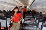 Tiếp viên VietjetAir nhảy Gangnam Style trên chuyến bay đầu Xuân 
