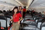 Tiếp viên VietjetAir nhảy Gangnam Style trên chuyến bay đầu Xuân 
