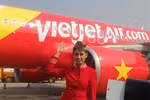 Chùm ảnh: Hãng hàng không VietJetAir chính thức cất cánh 