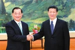 Tập Cận Bình "ân cần thăm hỏi" Mã Anh Cửu, mật đàm Biển Đông