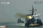 Video: Hạm đội Nam Hải tập trận bắn rơi máy bay "địch" ngoài "biển lạ"