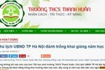 Trường Trung học cơ sở Thanh Xuân có lạm dụng mác "chất lượng cao" để thu tiền?