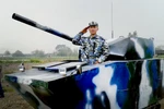 Chế tạo xe tăng 3 tấn làm đồ chơi cho con