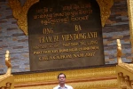 Ông Trầm Bê lần đầu về quê Trà Vinh, sau "sự cố" treo ảnh ở chùa