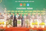 Học viện Nông nghiệp Việt Nam ra mắt câu lạc bộ hoa, cây cảnh sinh viên VNUA