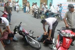 Bắt nhóm cướp xe SH của công an