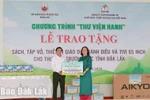 "Thư viện xanh" đến với học trò ở Đắk Lắk
