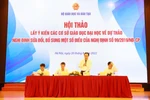 "Không nên đặt vấn đề ai to hơn ai trong cơ sở giáo dục đại học"