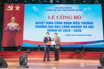Trường Đại học Công nghiệp Hà Nội có hiệu trưởng mới