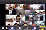Đã có kinh nghiệm nên việc dạy học online nhanh chóng đi vào nề nếp