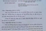 Đề học sinh giỏi quốc gia môn Văn đặt ra vấn đề hay nhưng không ít thử thách
