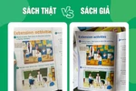 Chuyên gia hướng dẫn cách phân biệt sách giáo khoa thật với sách giả