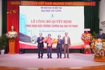 Phó Giáo sư Võ Văn Minh trở thành tân Hiệu trưởng Trường Đại học Sư phạm Đà Nẵng