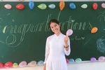 Nữ sinh lớp 11 làm clip tiếng Anh tuyên truyền về phòng chống Covid-19