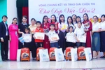 Cuộc thi Chữ đẹp Việt lần 2 trao giải Nhất cho 5 học sinh xuất sắc