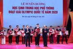 Tuyên dương học sinh đoạt giải Olympic quốc tế năm 2020