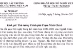 Hiệp hội kiến nghị Thủ tướng cho dạy học đại trà qua truyền hình bậc phổ thông
