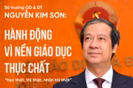 Bộ trưởng Nguyễn Kim Sơn bàn về chữ "thật" trong giáo dục
