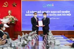 Phó Thủ tướng trao quyết định bổ nhiệm tân Giám đốc Đại học Quốc gia Hà Nội