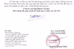 Ông Phạm Văn Đại được giao phụ trách, điều hành Sở Giáo dục và Đào tạo Hà Nội
