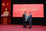 PGS. Huỳnh Văn Chương được bổ nhiệm giữ chức Cục trưởng Cục Quản lý chất lượng